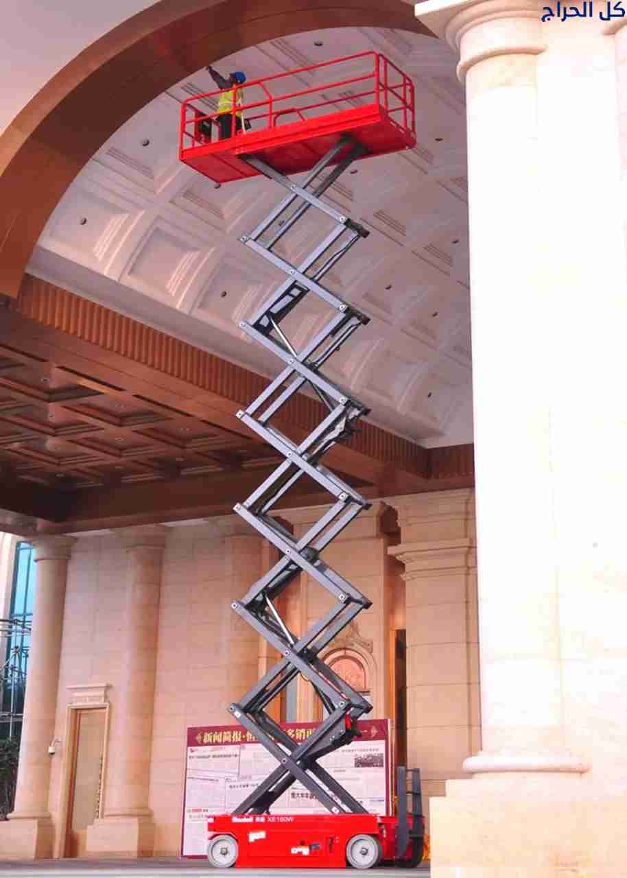 scissor lifts سيزرات لفتات موديل السنه للايجار