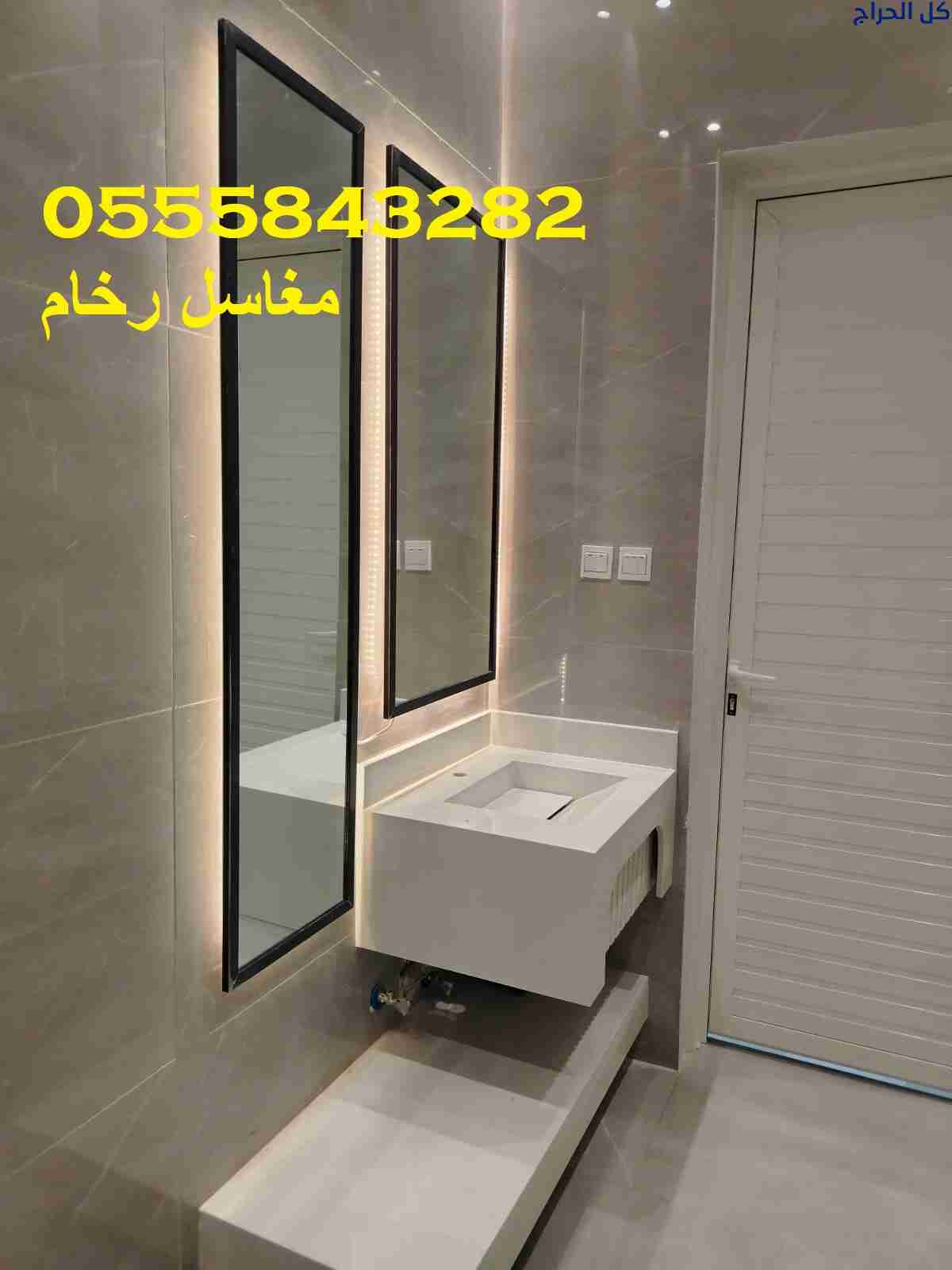مغاسل رخام , اروع مغاسل حمامات حديثة