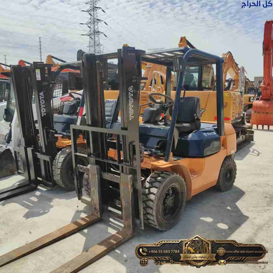 فوركلفت غاز للإيجار بالقطيف | تأجير رافعات شوكية (...